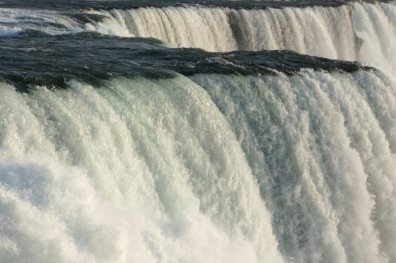 The waters of Niagara