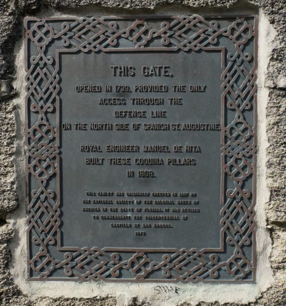 Our little piece of St. Augustine history.