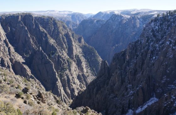 Black Canyon from the South Rim.